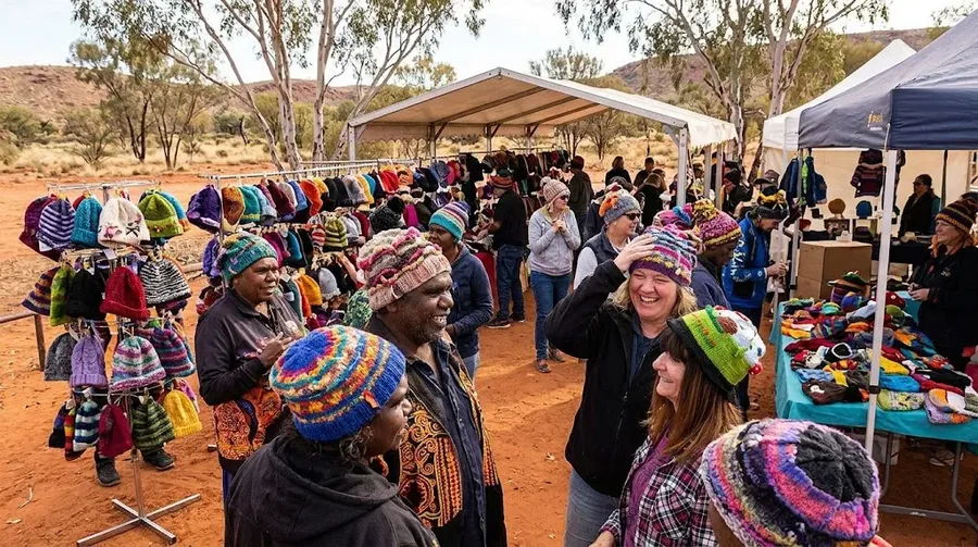 Découvrez l'Alice Springs Beanie Festival unique